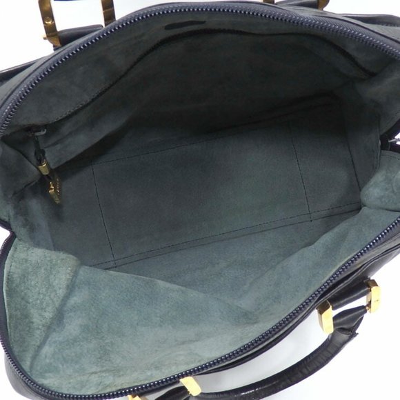 Loewe Handbag Amazona 32 Ladies Black Leather - Picture 7 of 9